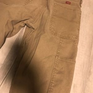 Tan Wrangler Carpenter Pants